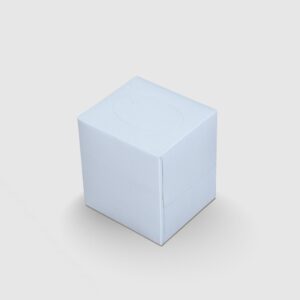 80sheets 2ply white square facial tissues